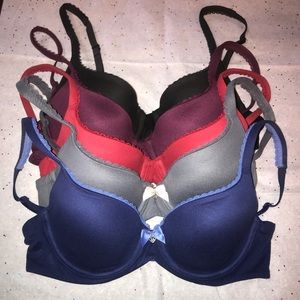 5 Body By Victoria Victoria’s Secret Demi Bras 32B